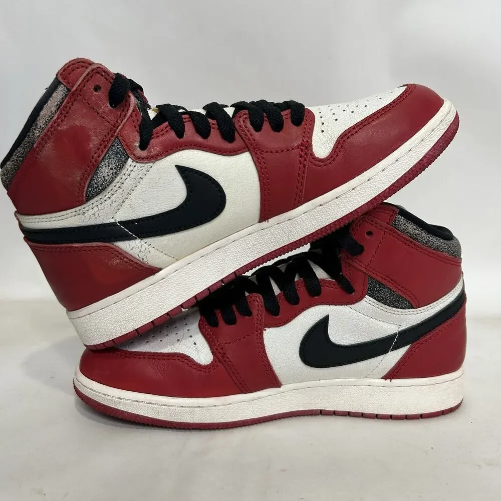 Nike Air Jordan 1 Retro High GS “Chicago/Lost and Found” - Picture 3 of 10
